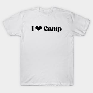 I Love Camp v4 T-Shirt